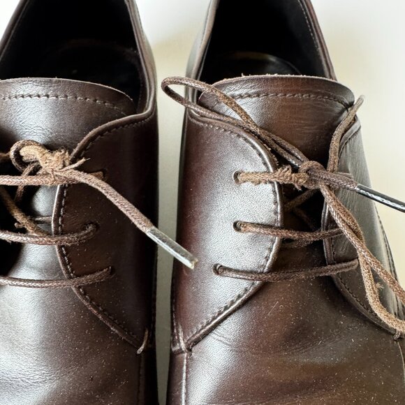 Men's Prada Dress Shoes Size 8 dark brown - Picture 9 of 16